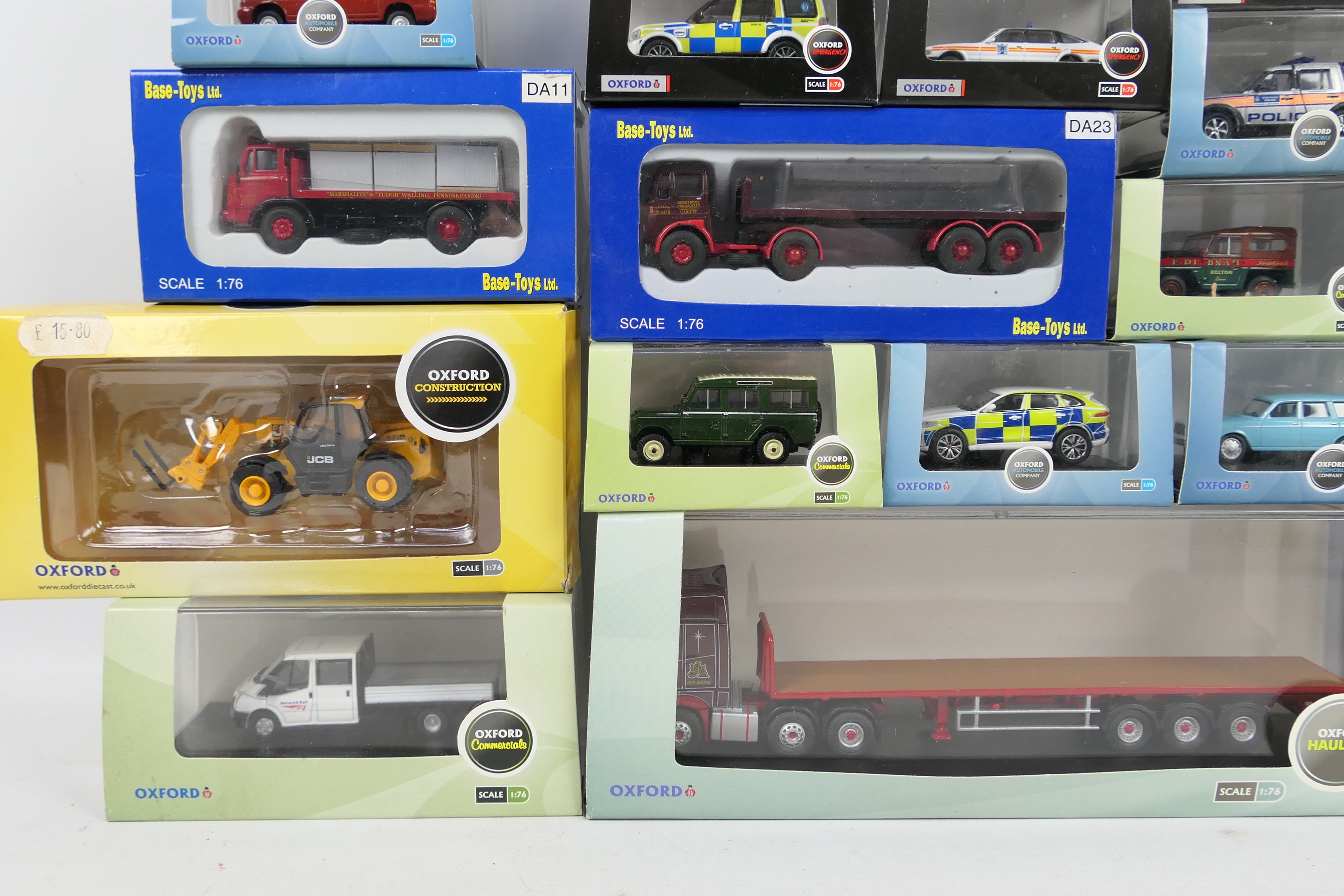 Oxford Diecast - Base Toys - Pocketbond - A collection of 24 x boxed vehicles in 1:76 scale - Image 2 of 4