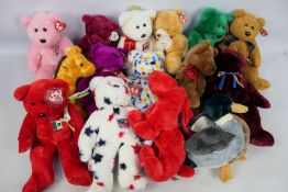 TY Beanie Buddies - A selection of approx 15 Beanie Buddies, to include: Teddy, Hope, Mum and Twigs.