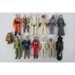 Star Wars - Kenner - LFL - CPG - GMFGI - A force of 13 loose vintage Star Wars figures.