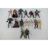Hasbro - Star Wars - A collection of 15 x unboxed figures including Endor Rebel Soldier, Plo Koon,