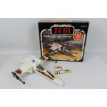 Palitoy - Star Wars - A boxed ROTJ X-Wing Fighter vehicle with battle damaged look.