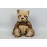 Charlie Bears - A cream and brown coloured Charlie Bear.