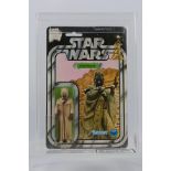 Kenner - Star Wars - Graded Figure - A UKG graded 1978 Kenner Sand People figure on card,