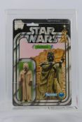 Kenner - Star Wars - Graded Figure - A UKG graded 1978 Kenner Sand People figure on card,
