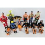 Hasbro - Action Man - An unboxed unit of 10 'Second Generation' modern Action Man figures.