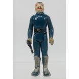 Star Wars - A rare vintage Blue Snaggletooth figure with weapon,