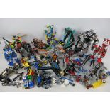 Lego - Bionicles - A collection of unboxed Lego including 15 x large Bionicle figures,