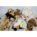 TY Plush Toys x 15 - Larger style TY bears etc, to include; Toffee,