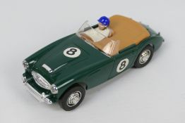 Scalextric - An unboxed Austin Healey 3000 # C74.