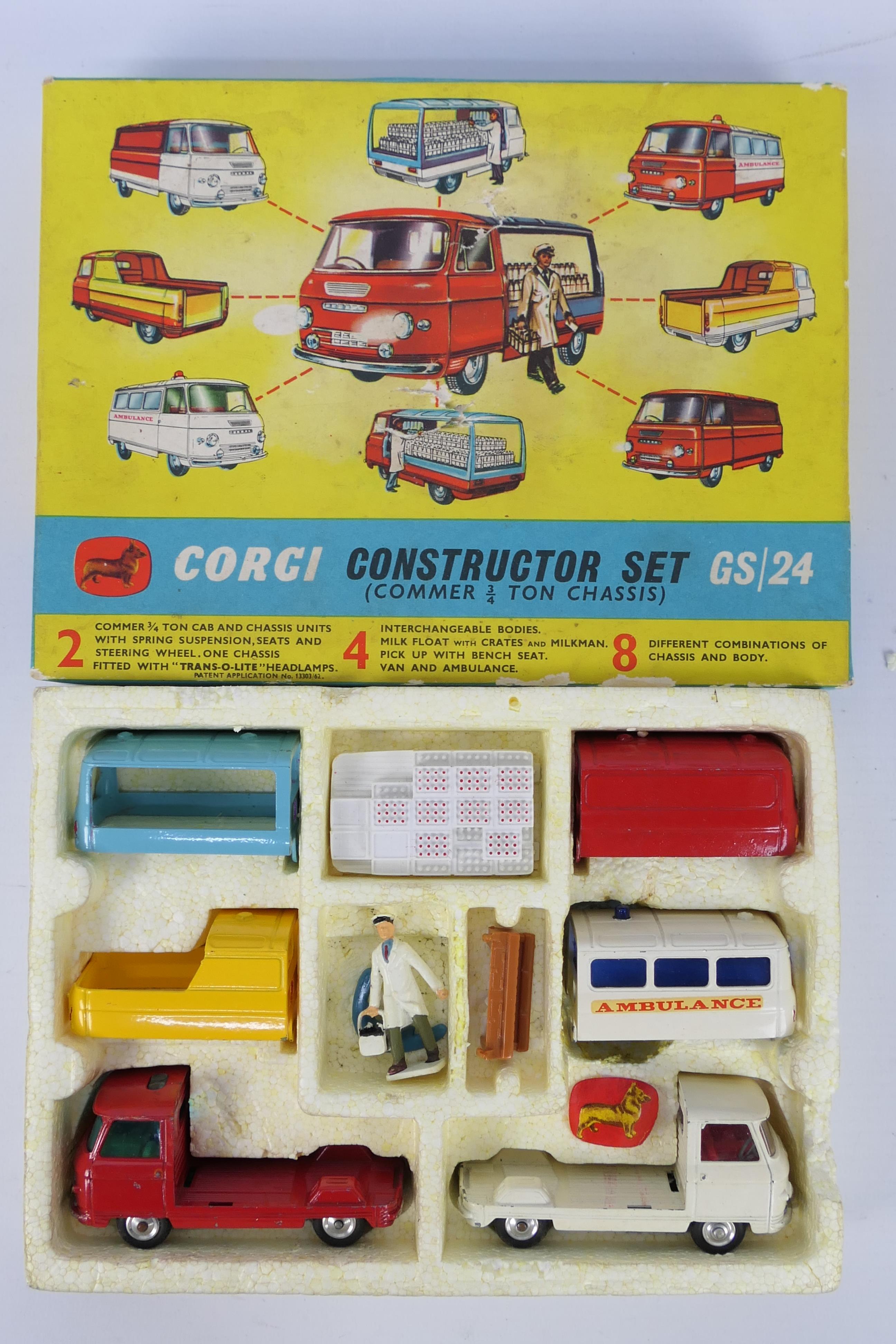 Corgi Toys - A boxed Corgi Toys GS 24 Constructor Gift Set.