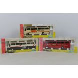 Joal - 3 x boxed 1:50 Joal Compact die-cast model coaches - Lot includes a #149 Volvo 'Jetways