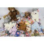 TY plush toys and Pillow Pals - Approx 12 .