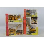 Joal - 4 x boxed Joal Compact die-cast model construction vehicles in various scales - Lot includes
