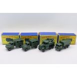 Matchbox - Unsold Shop Stock - 4 x military models, General Service Truck # 62,