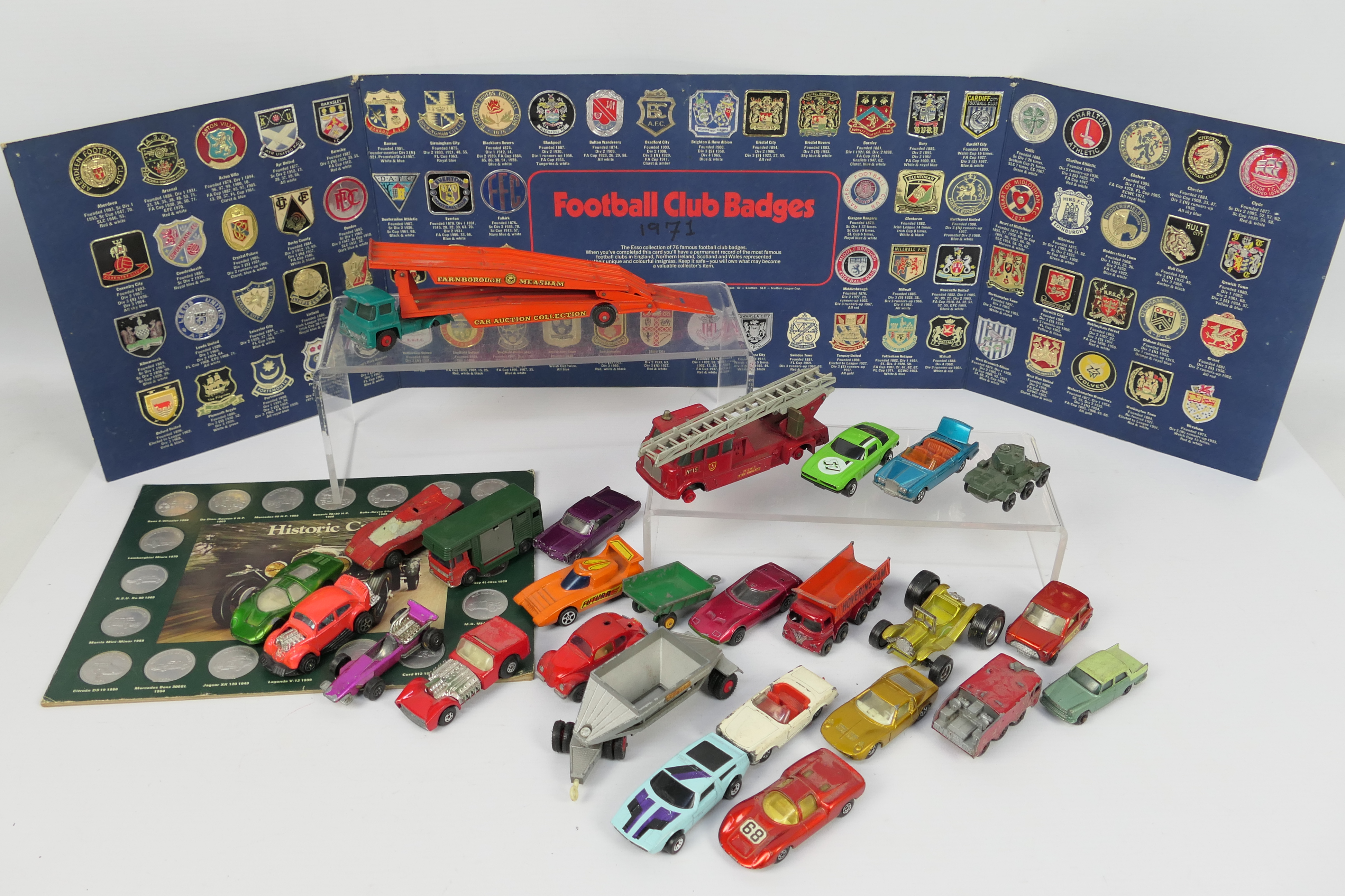 Matchbox - Corgi Juniors - Other - An unboxed group of diecast model vehicles mainly by Matchbox in