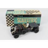 Scalextric - A boxed Vintage Bentley 4 1/2 Litre Super Charged in black # MM/C64.