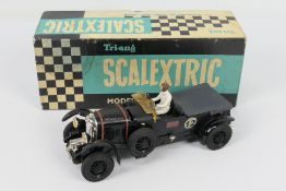 Scalextric - A boxed Vintage Bentley 4 1/2 Litre Super Charged in black # MM/C64.