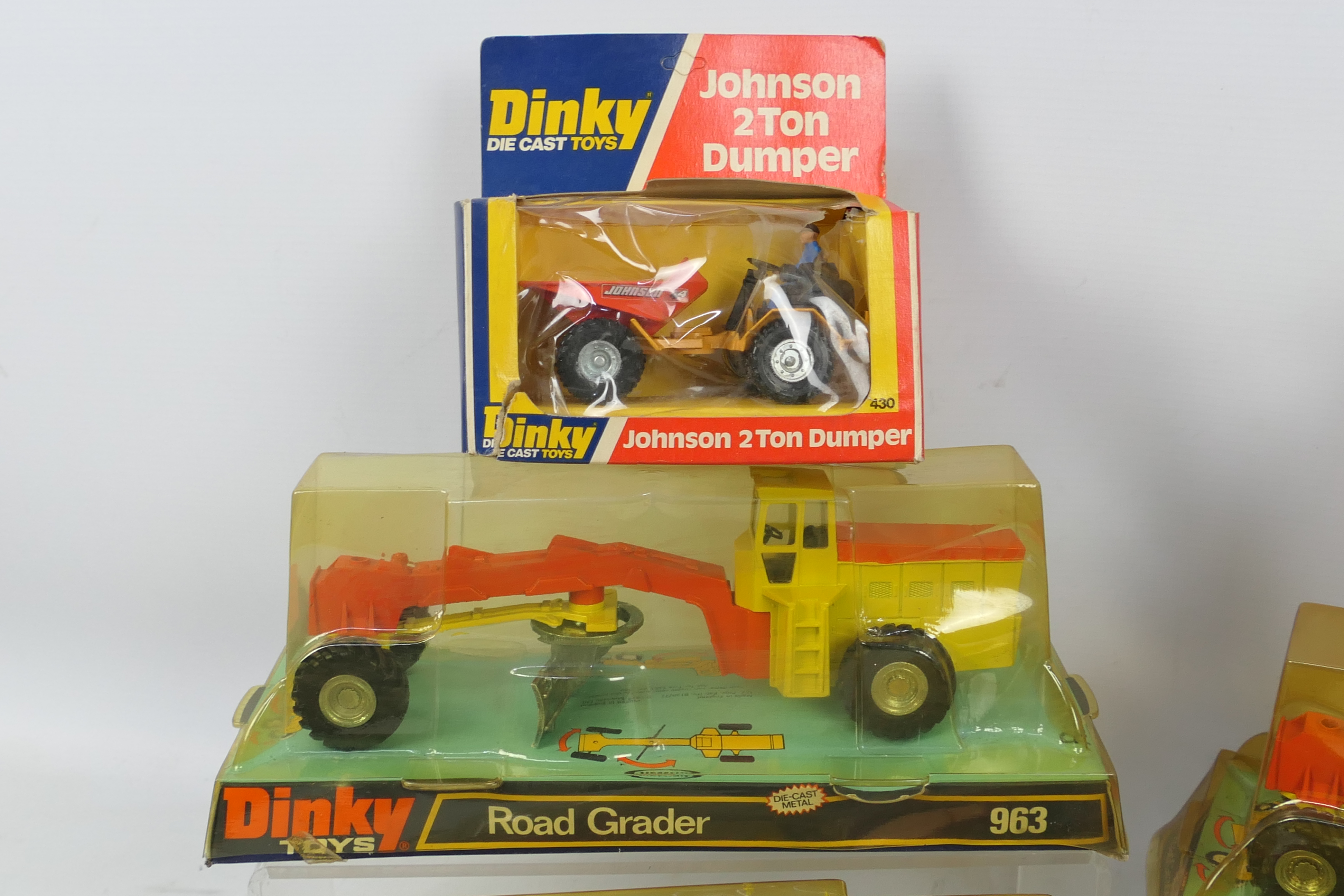 Dinky - Unsold Shop Stock - 6 x boxed models, 3 x Road Graders # 963, - Image 3 of 3