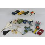Dinky Toys - Corgi Toys - An unboxed collection of vintage diecast model vehicles.