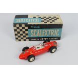 Scalextric - A boxed vintage Ferrari # MM/C62.