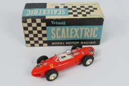 Scalextric - A boxed vintage Ferrari # MM/C62.