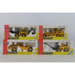 Joal - 4 x boxed 1:50 and 1:70 Joal Compact die-cast model construction vehicles - Lot includes a