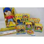 Noddy - A collection of unsealed, boxed Noddy toys to include; A Noddy vehicle set,