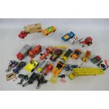 Corgi - Britains - Matchbox - Other - A group of unboxed diecast model vehicles in various scales.