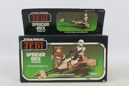 Kenner - Star Wars - Unsold Shop Stock - An unopened ROTJ Speeder Bike Vehicle.