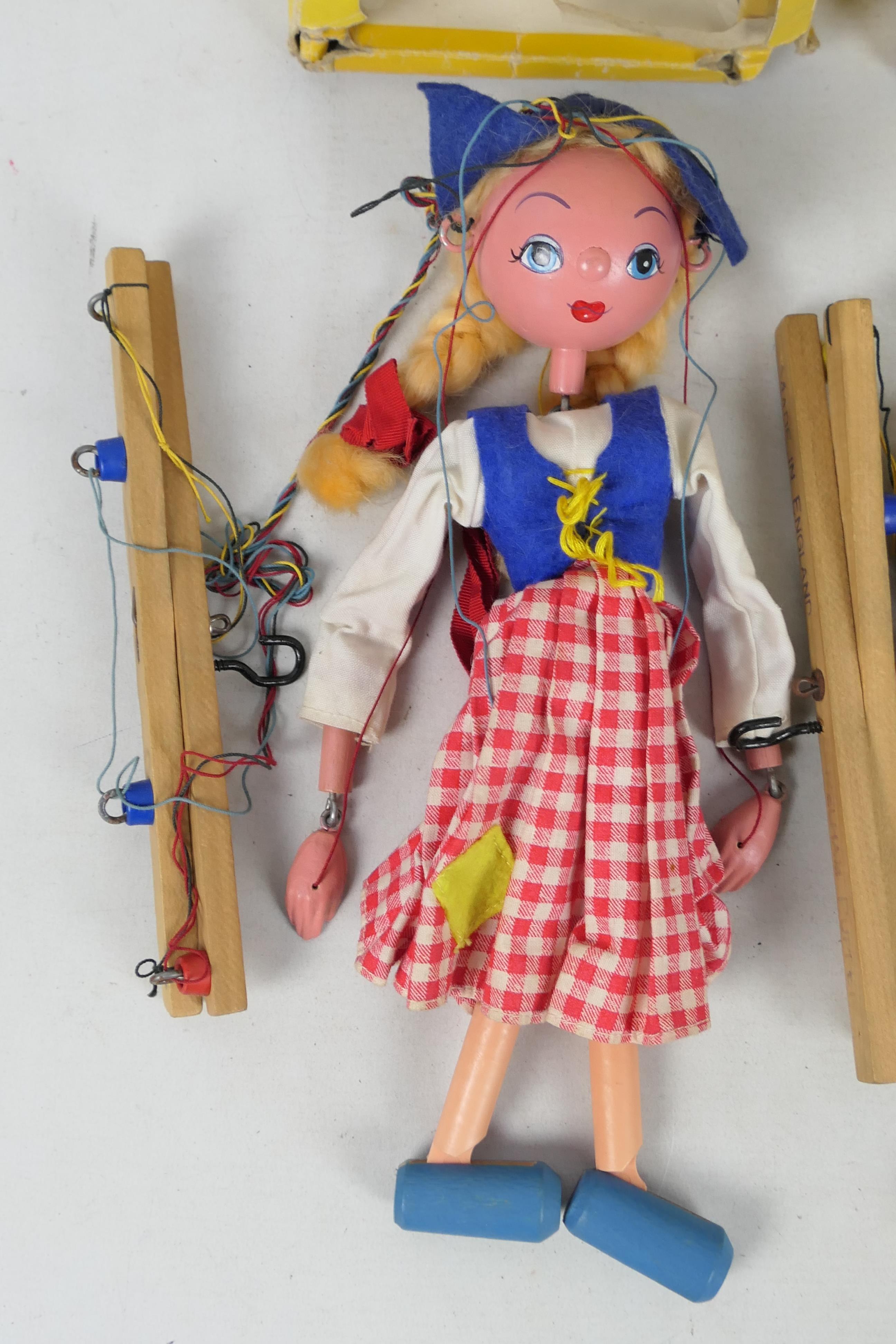 Pelham Puppets - 3 x boxed Pelham Puppets, Dutch Girl, Dutch Boy and Cat. - Image 2 of 11