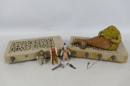 Kenner - Star Wars - A collection of unboxed figures with some accessories, Jabba The Hut,
