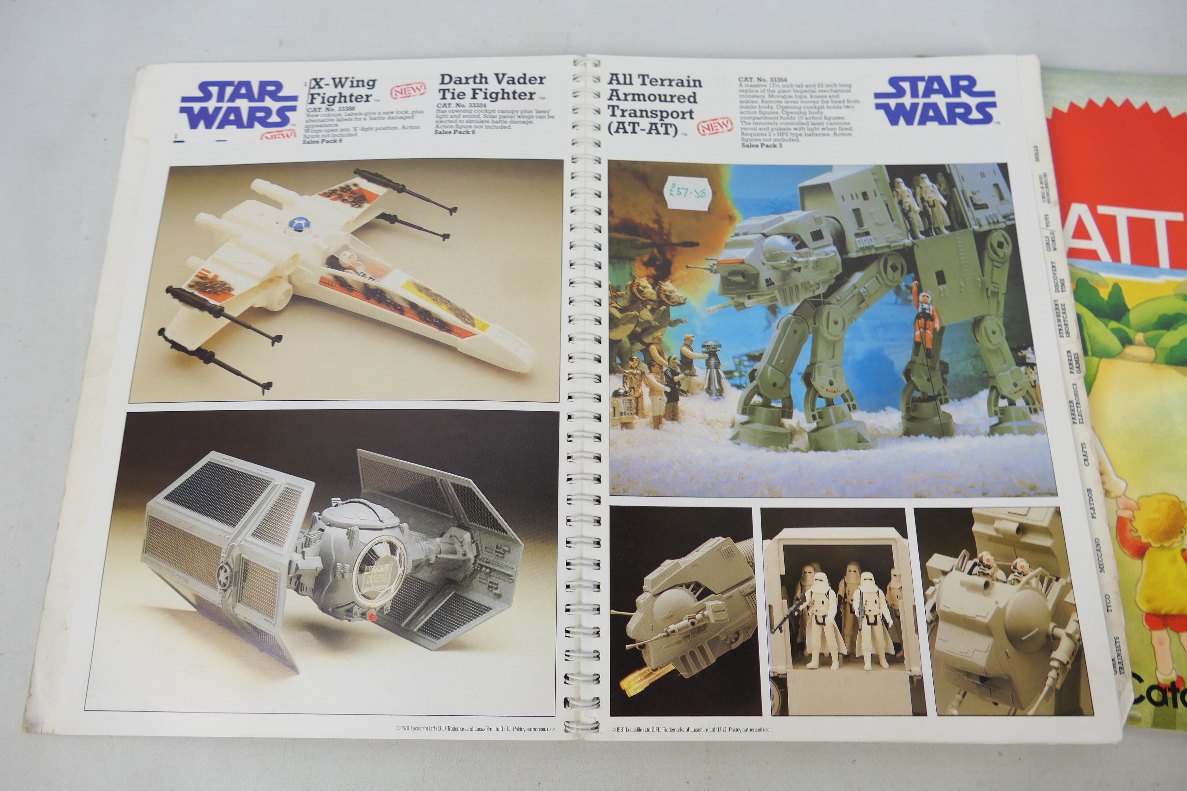 Palitoy - Action Man - Star Wars - Mattel - 2 rare trade catalogues, - Image 2 of 5