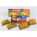 Dinky - Unsold Shop Stock - 7 x boxed models, 2 x ERF Airport Fire Tenders # 263,