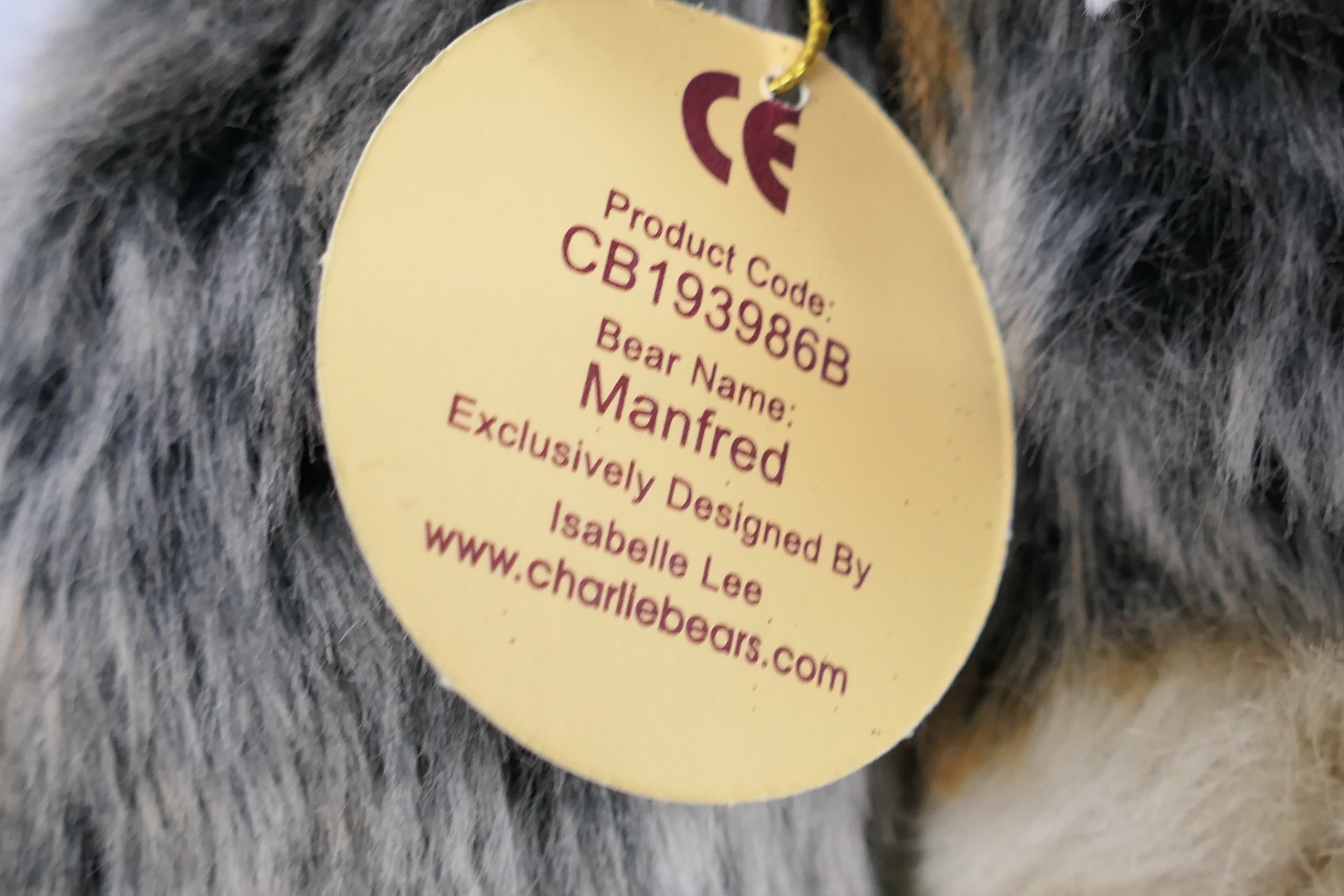 Charlie Bears - Manfred. - Image 4 of 5