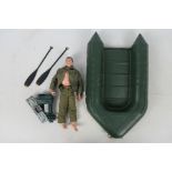 Palitoy, Action Man - An unboxed Palitoy Action Man figure wearing combat fatigues,