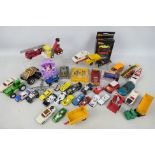 Dinky Toys - Corgi Toys - Matchbox - Others - An predominately unboxed group of plastic and diecast