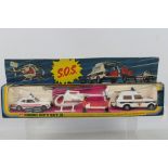 Corgi - Unsold Shop Stock - A boxed SOS set # GS18 with Ford Cortina Police car,