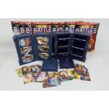 Dr Who - A very large quantity of Dr.Who trading cards presented within two Tardis Collectors Boxes.