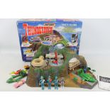 Matchbox - Thunderbirds - A boxed Tracy Island play set with some figures and vehicles.