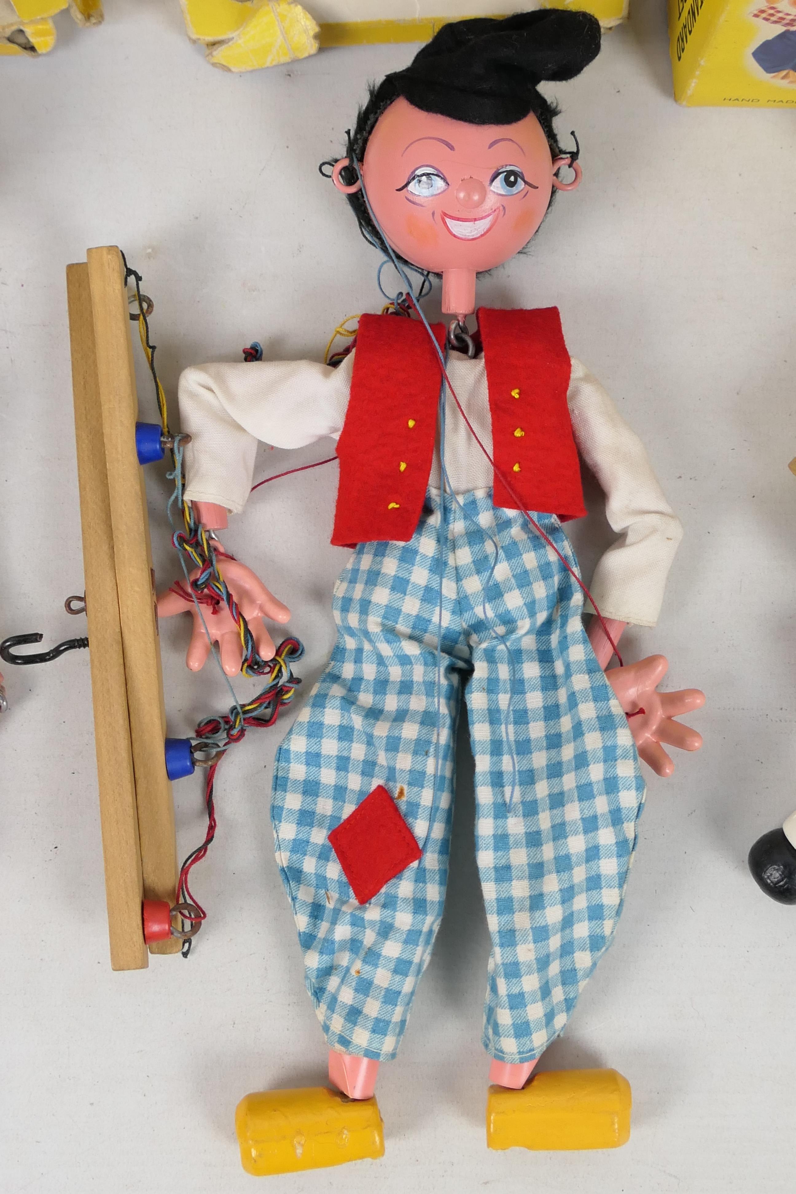 Pelham Puppets - 3 x boxed Pelham Puppets, Dutch Girl, Dutch Boy and Cat. - Image 6 of 11
