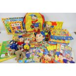 Noddy - A mixed lot of mostly Noddy related materials, to include; a backpack,