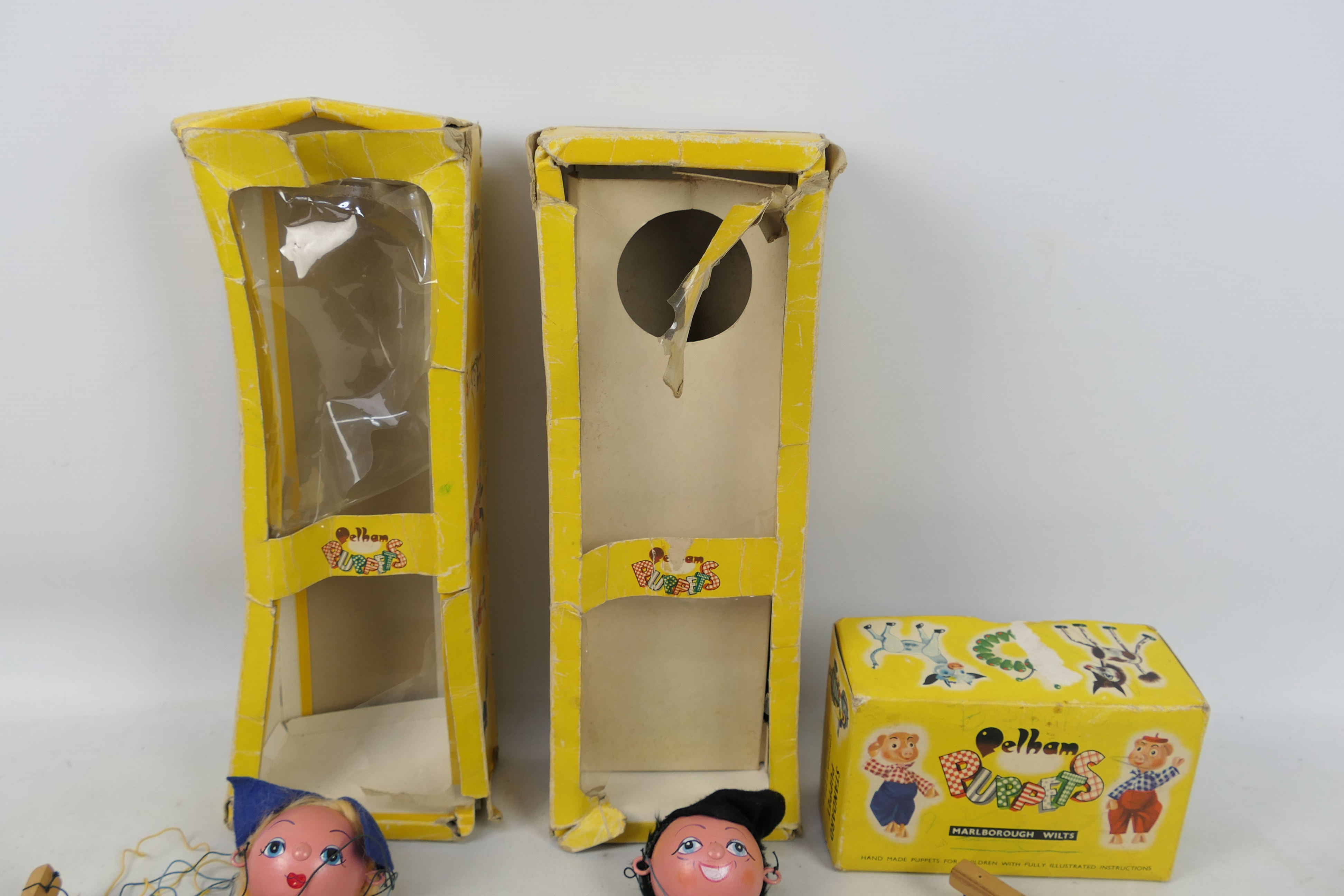 Pelham Puppets - 3 x boxed Pelham Puppets, Dutch Girl, Dutch Boy and Cat. - Image 11 of 11
