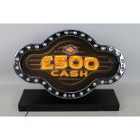 Game Soft - £500 Cash - Fruit Machine Sign.