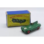 Matchbox - Unsold Shop Stock - A rare boxed Jaguar D Type # 41.