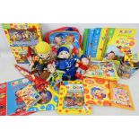 Noddy - A mixed lot of mostly Noddy related materials, to include; a backpack and umbrella,