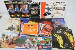 Bburago - Scalextric - Polistil - Solido - A collection of 42 x model catalogues including Solido