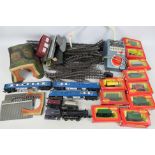 Triang - Hornby - Other - A collection of OO gauge model railway items including locomotives, track,