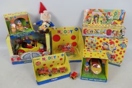 Noddy - A collection of boxed Noddy toys to include; A friction drive Noddy car,
