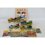 Matchbox Models of Yesteryear - A boxed collection of 9 Matchbox Models of Yesteryear predominately