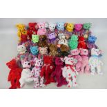 TY Beanie Babies - Approx 29 Beanie Babies in sets of: 9 x Valentine/love (to include Romance,